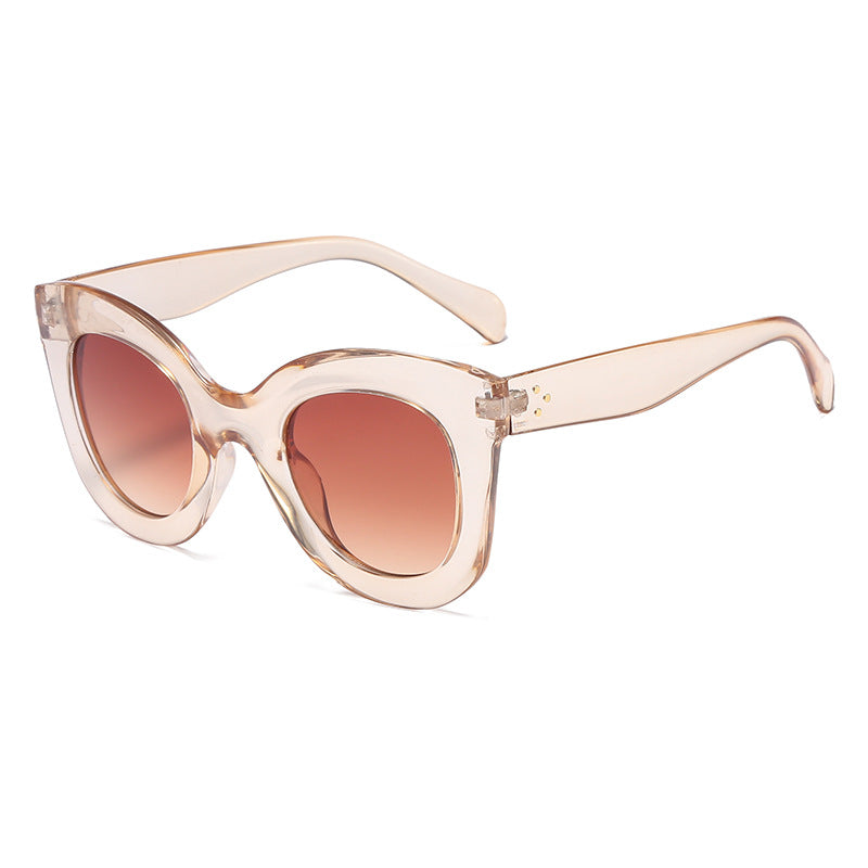 Ladies Elegant oversized sunglasses with an extravagant frame Stornfield