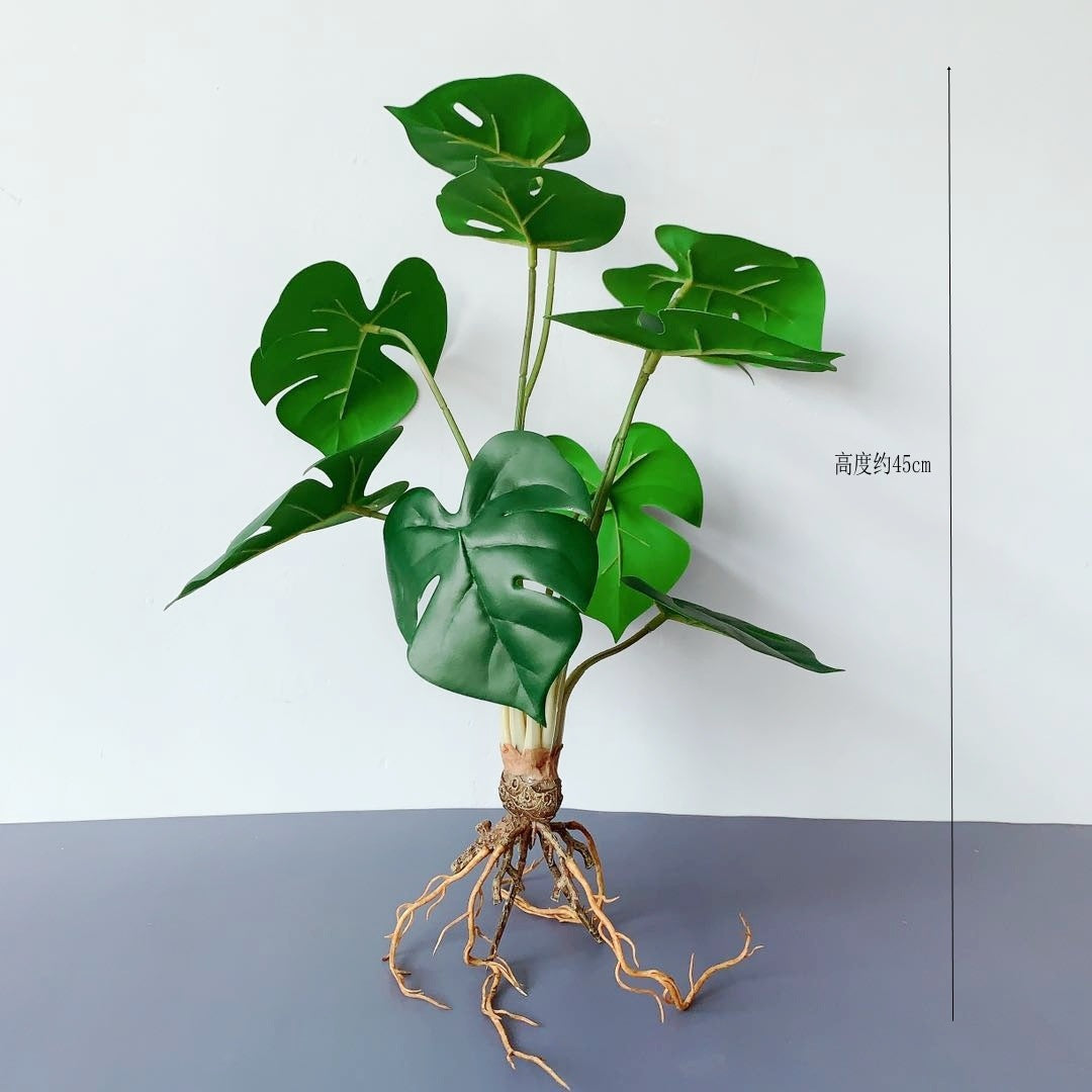 Lifelike Monstera Plant