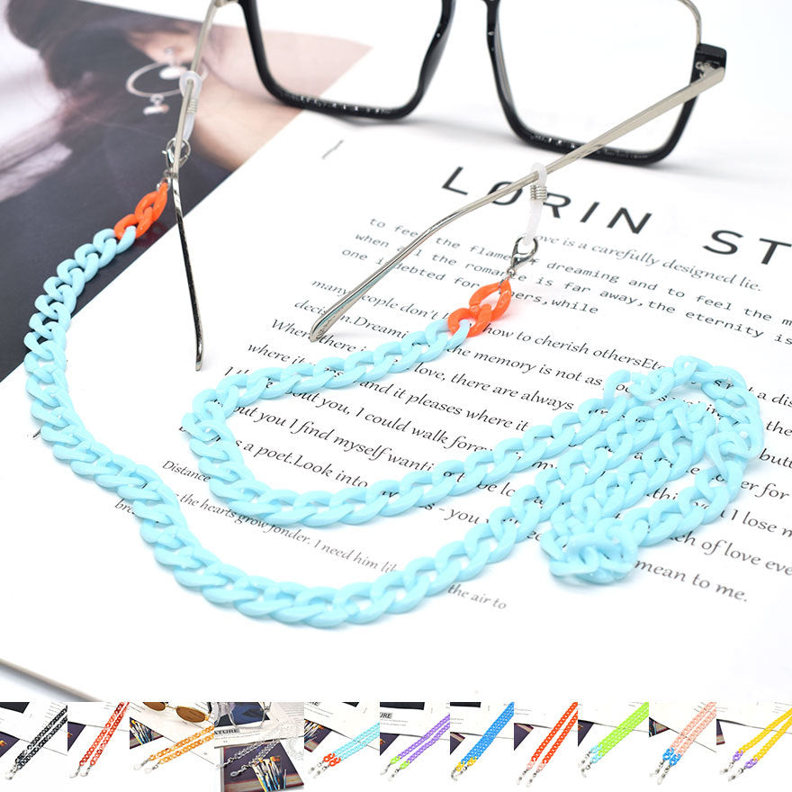Colorful Plastic Link Eyewear Chain Stornfield