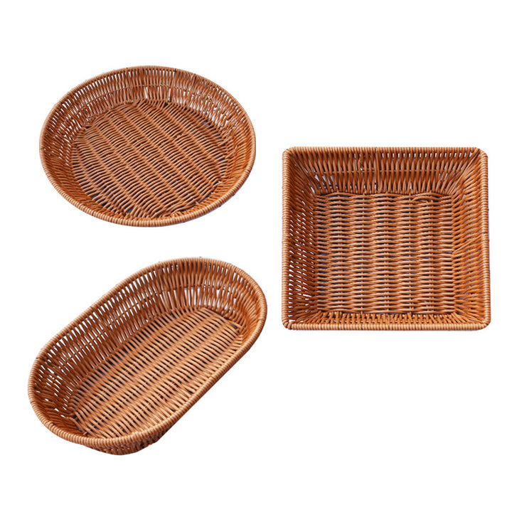 Handwoven Decorative Serving Basket Set Stornfield