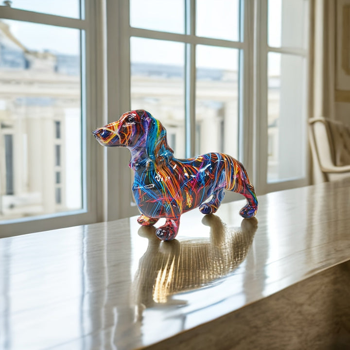 Stornfield | Graffiti Dachshund Sculpture