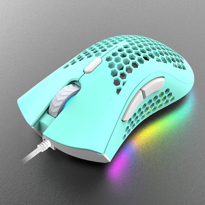 Lightweight Gaming Mouse with Honeycomb Design Stornfield