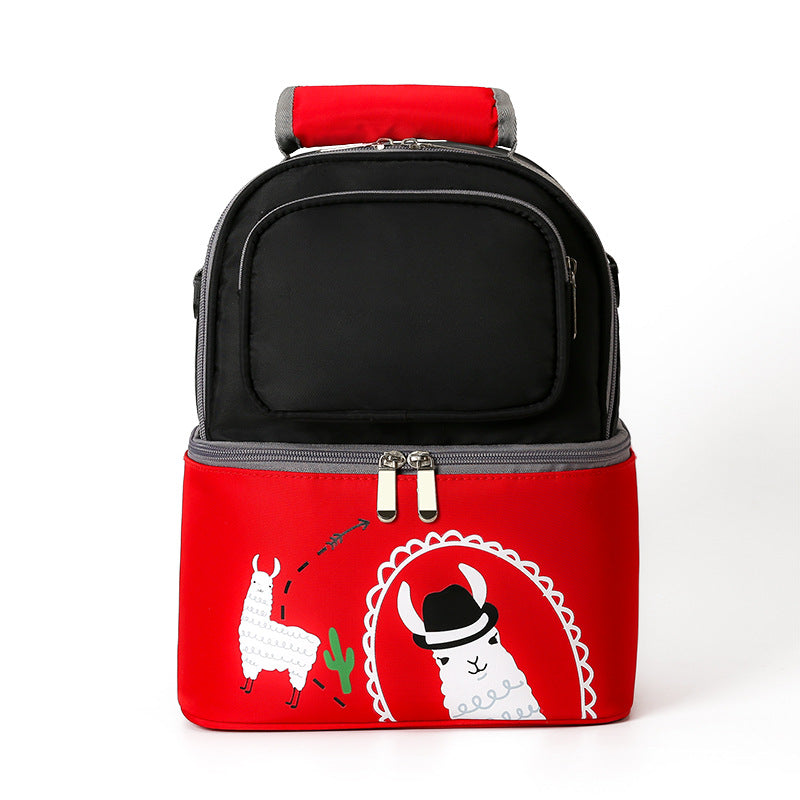 Fun Alpaca-Themed Insulated Backpack Stornfield