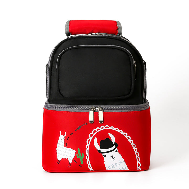 Fun Alpaca-Themed Insulated Backpack Stornfield