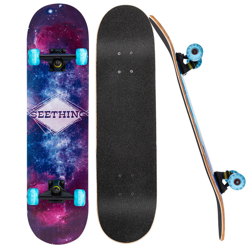 Sturdy Graphic Skateboard Stornfield