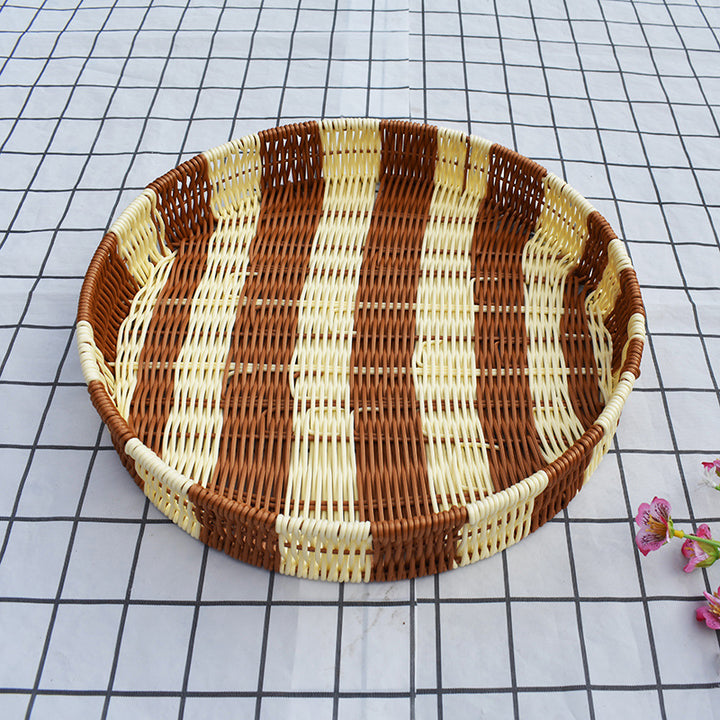 Handcrafted Woven Serving Tray Stornfield 1789539628