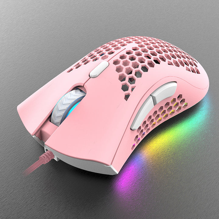 Lightweight Gaming Mouse with Honeycomb Design Stornfield