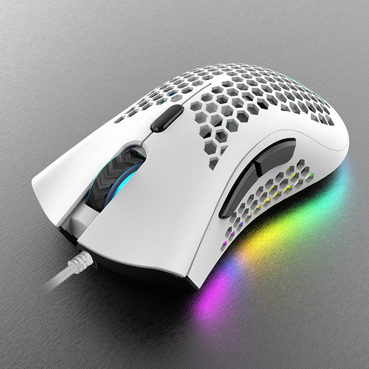 Lightweight Gaming Mouse with Honeycomb Design Stornfield
