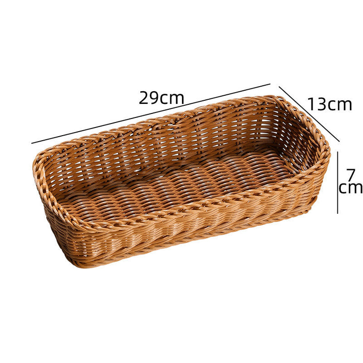 Rectangular Woven Storage Basket Stornfield