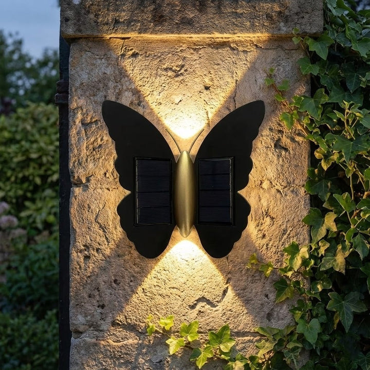 Butterfly Life Solar Powered Outdoor Lamp | Stornfield