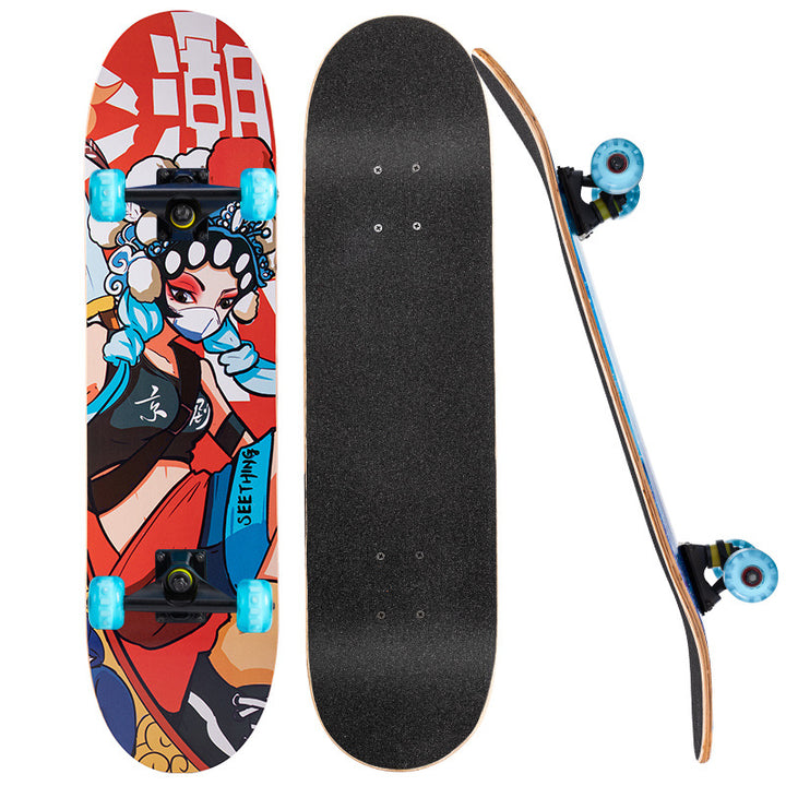 Sturdy Graphic Skateboard Stornfield
