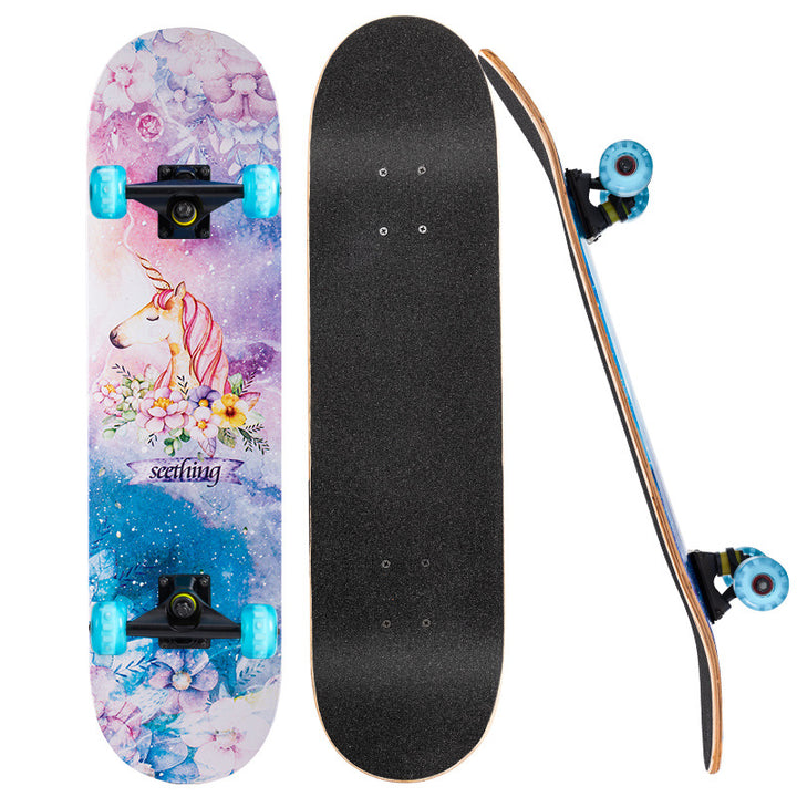 Sturdy Graphic Skateboard Stornfield