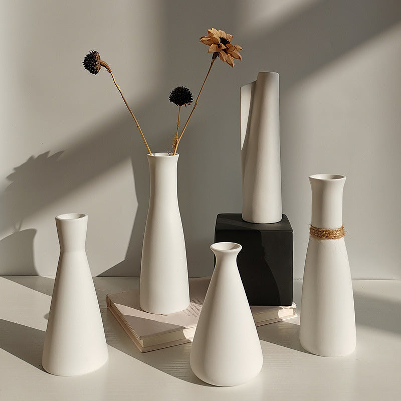 Contemporary Geometric Ceramic Vase Stornfeild