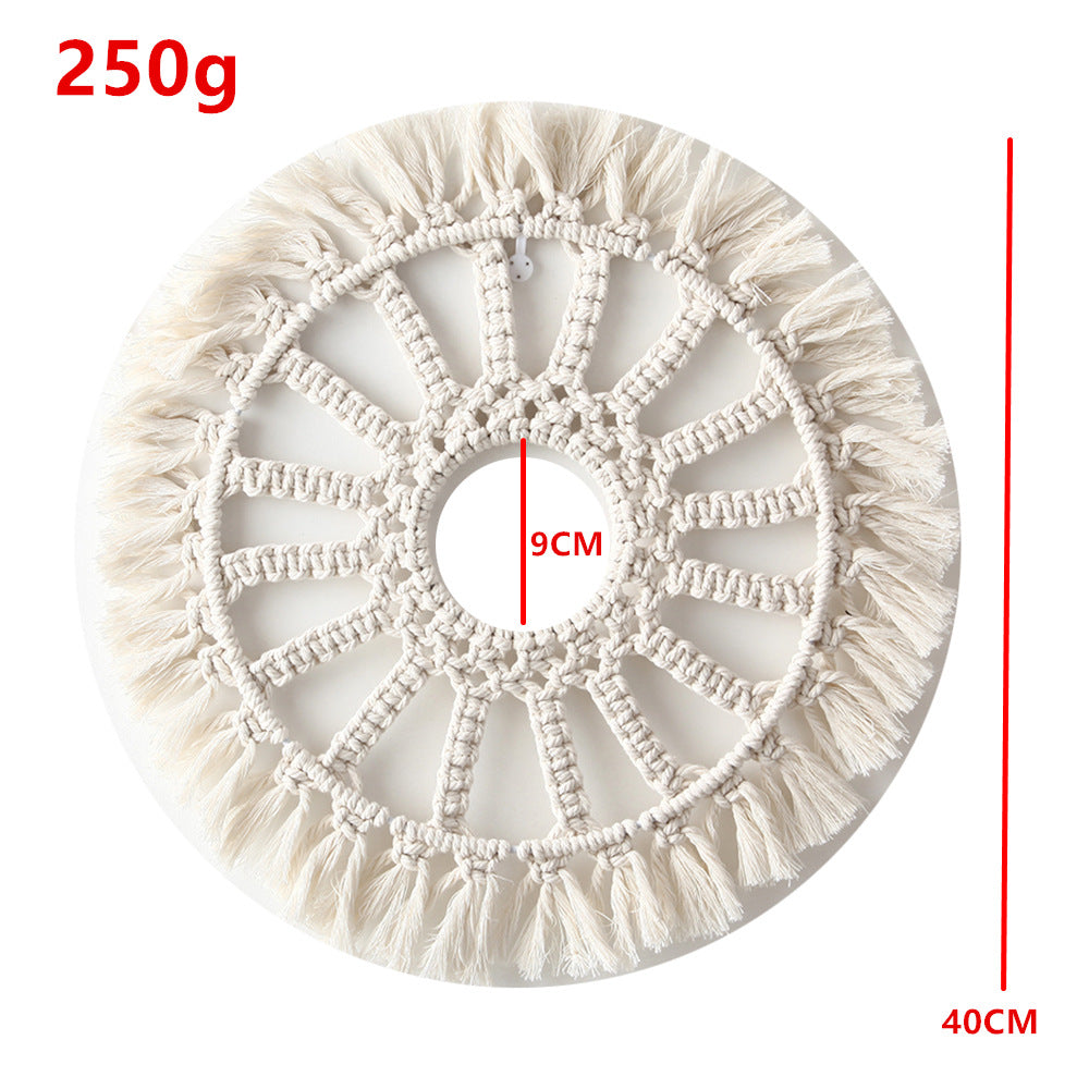 Bohemian Macrame Wall Mirror Stornfield