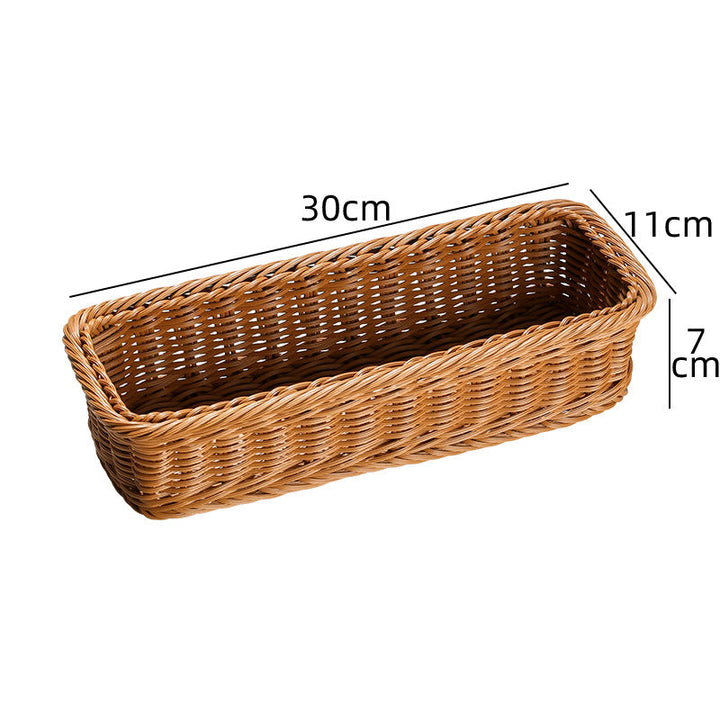 Rectangular Woven Storage Basket Stornfield