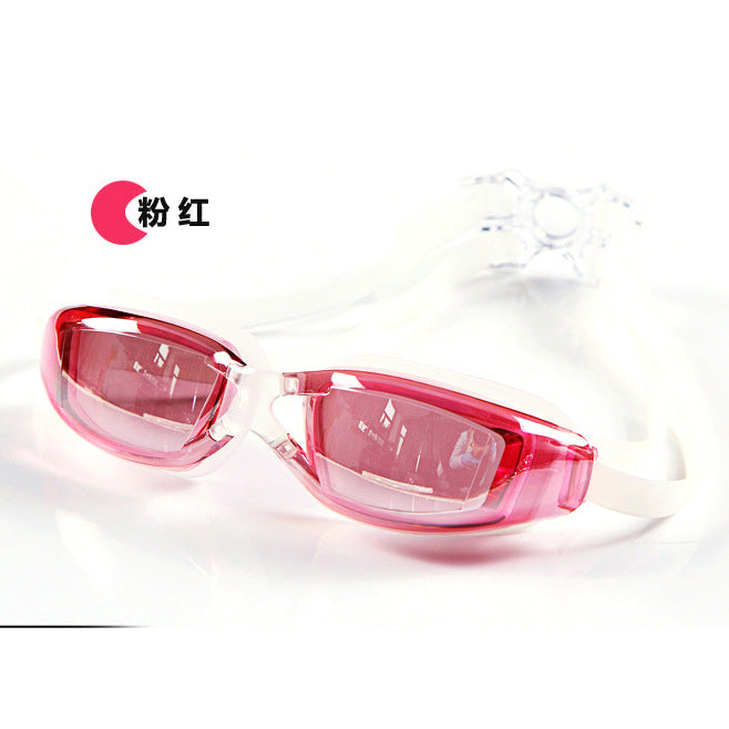 Swimming goggles with ergonomic design and adjustable head strap Stornfield