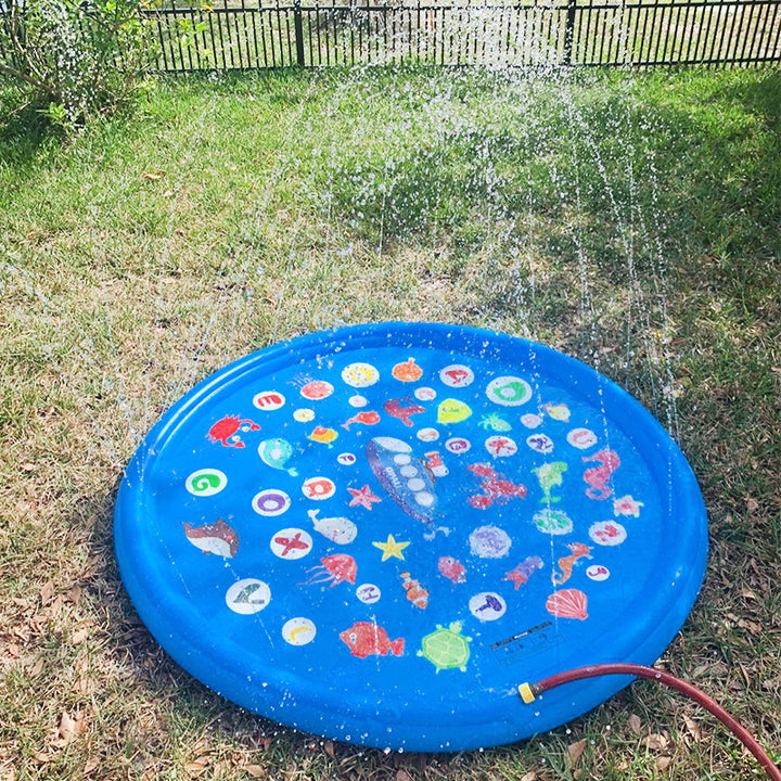 Kids inflatable paddling pool with maritime motifs Stornfield