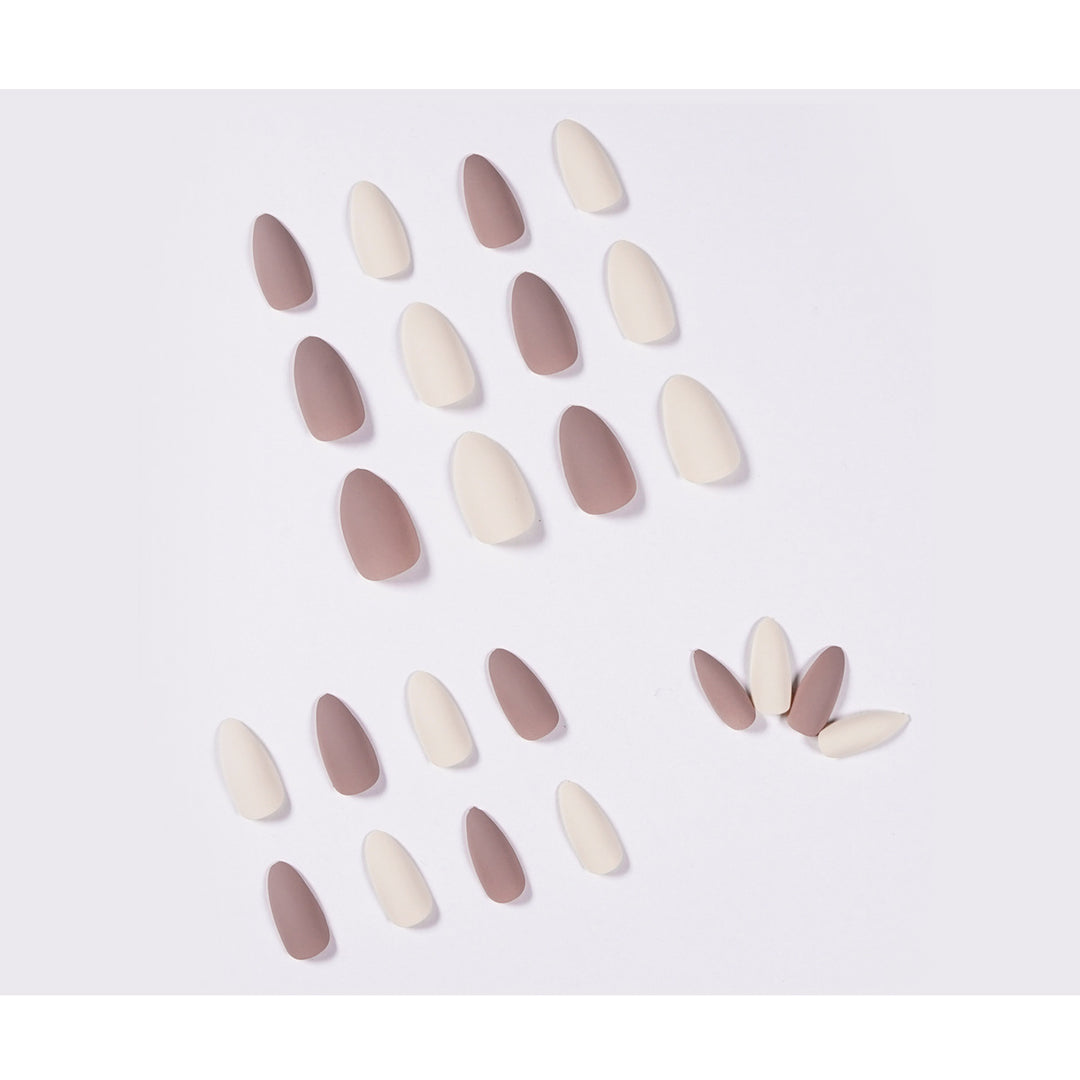 Artificial nail extensions in elegant stiletto design Stornfield