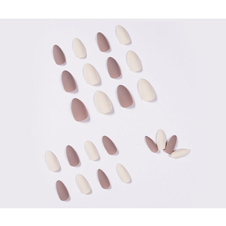 Artificial nail extensions in elegant stiletto design Stornfield