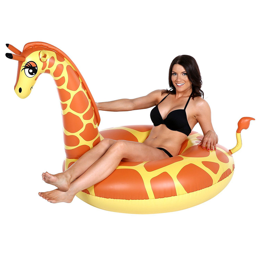 Unisex Inflatable Giraffe Pool Float Stornfield