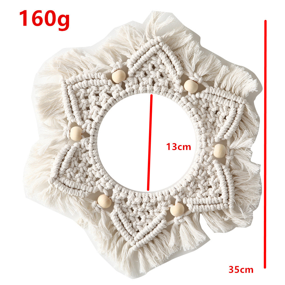 Bohemian Macrame Wall Mirror Stornfield
