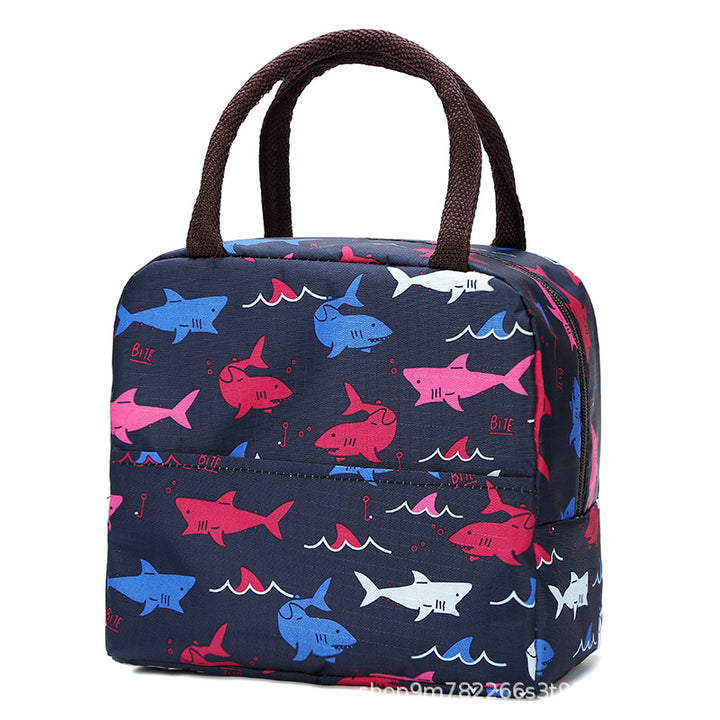 Insulated Flamingo Pattern Lunch Bag Stornfield