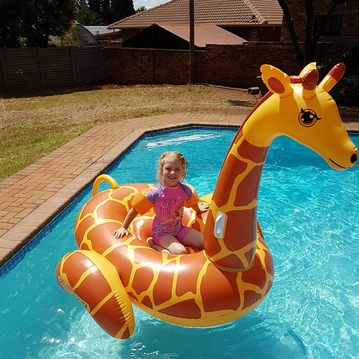 Unisex Inflatable Giraffe Pool Float Stornfield