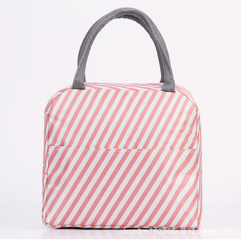 Insulated Flamingo Pattern Lunch Bag Stornfield