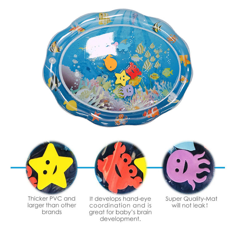 Unisex water play mat with colorful marine motifs Stornfield