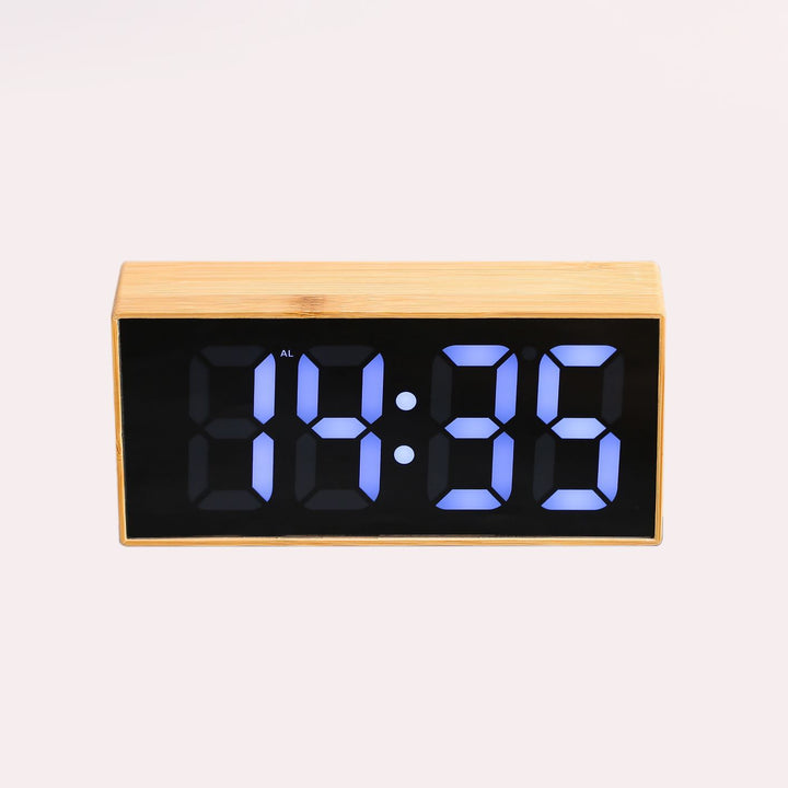 Digital Wooden Alarm Clock Stornfield