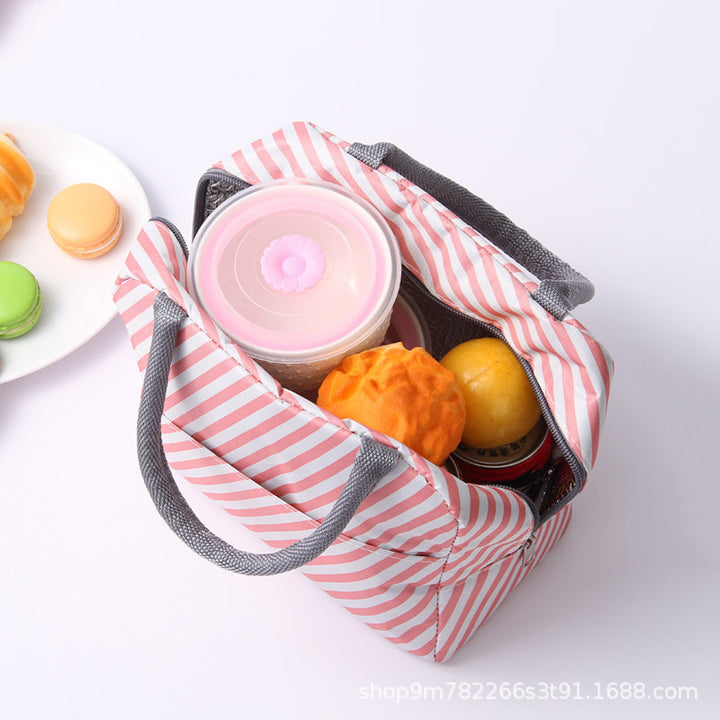 Insulated Flamingo Pattern Lunch Bag Stornfield