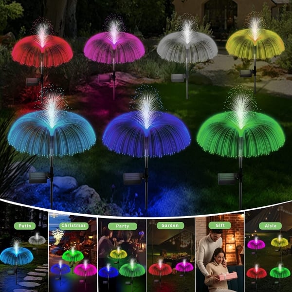 Solar glowing Jelly lights | Stornfield
