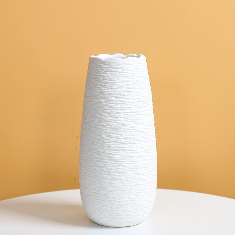 Elegant Textured Ceramic Flower Vase Stornfeild 1790310357