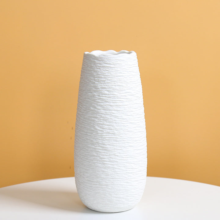 Elegant Textured Ceramic Flower Vase Stornfeild 1790310357