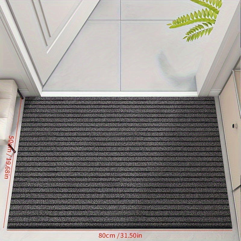 Robust weatherproof doormat for outdoor use – Non-slip dirt-catching mat for entrance & terrace | Stornfield