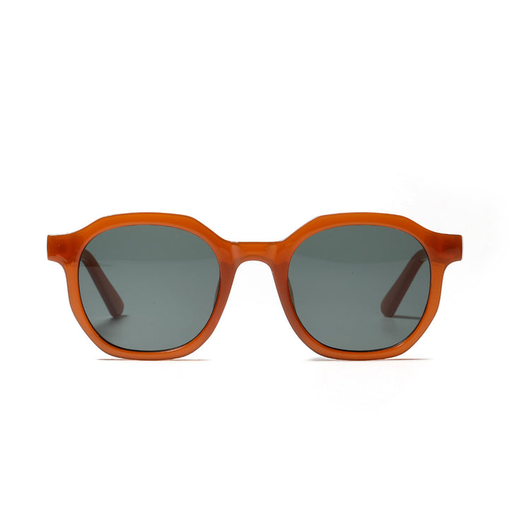Women's stylish sunglasses with clear frame and polarized lenses Stornfield