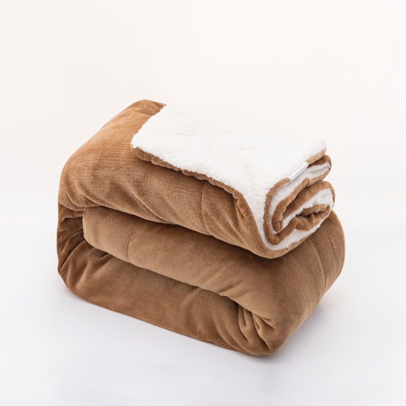 Ladies cozy reversible blanket with high-quality microfiber fabric Stornfield