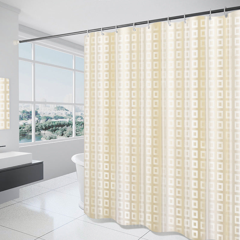 Women's Modern Geometric Shower Curtain Stornfield