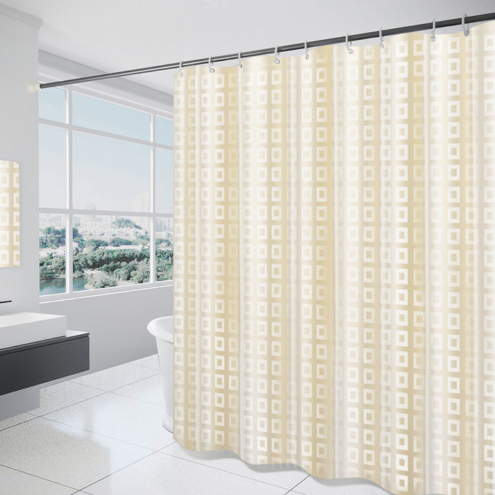 Women's Modern Geometric Shower Curtain Stornfield