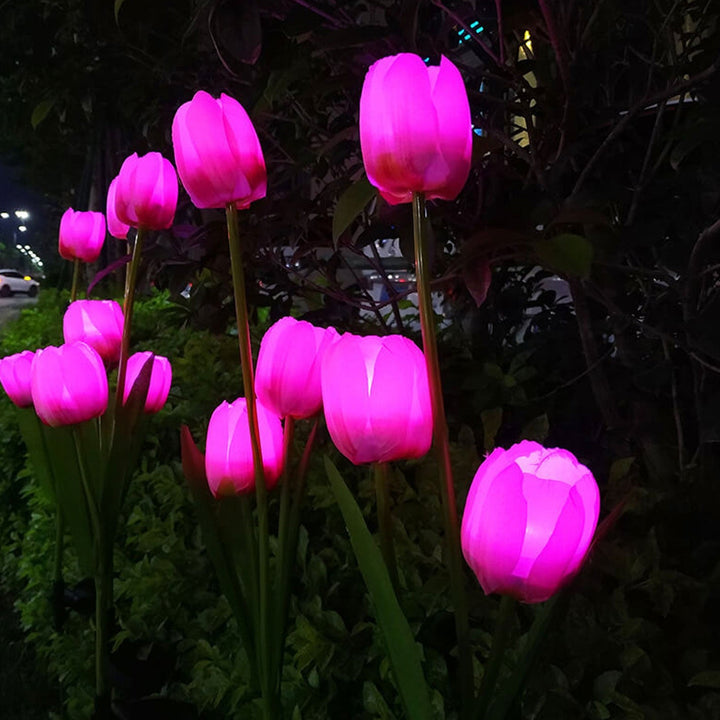 Stornfield | Solar Garden Light Tulip LED Landscape Stake Light Tulip