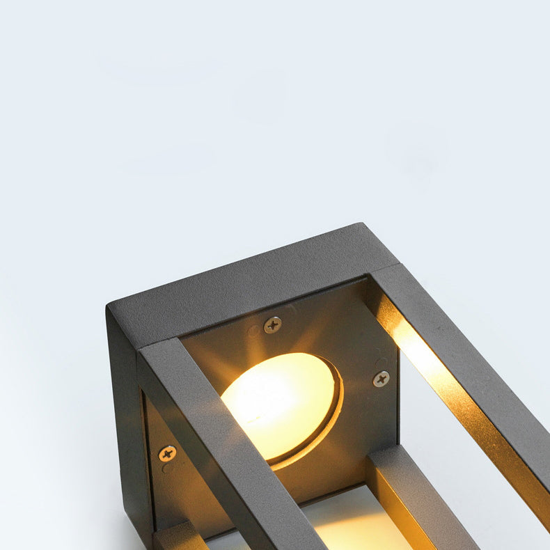 Modern Minimalist Waterproof Cylinder Square Aluminum LED Landscape Light For Garden | Stornfield