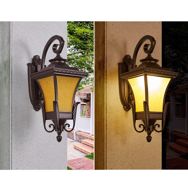 European-style Retro Aluminum Waterproof Outdoor 1-Light Wall Sconce Lamp | Stornfield