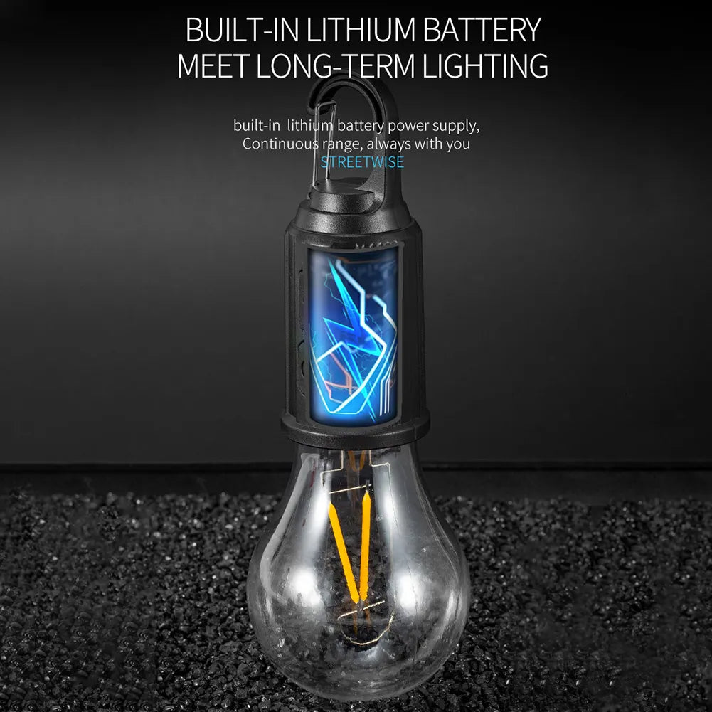 Outdoor Glow Multi-Scenario Hanging Light Bulbs | Stornfield