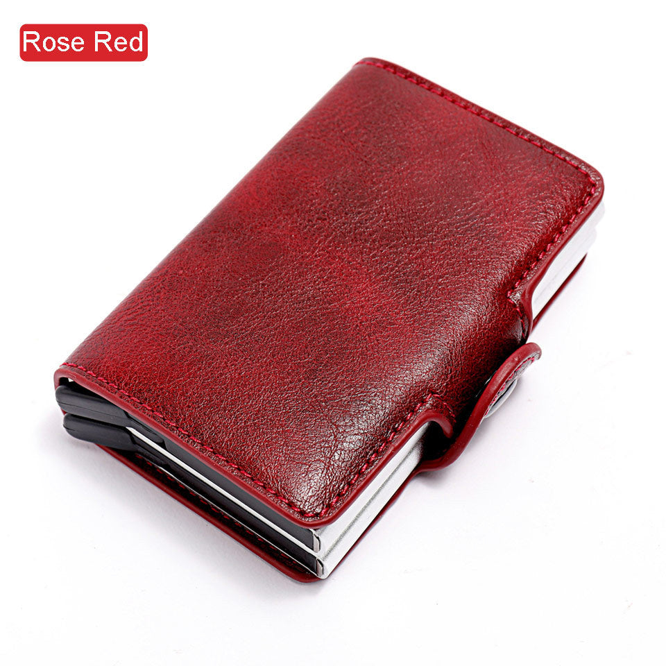 RFID leather wallet with money clip. | Stornfield