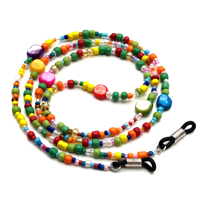 Colorful Beaded Eyewear Retainer Chain Stornfield