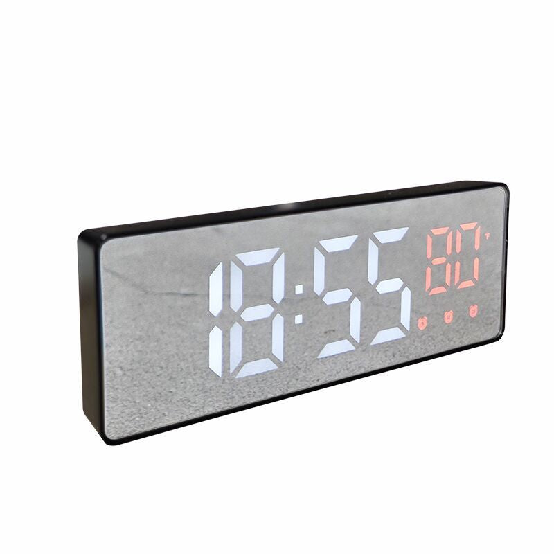 Digital table alarm clock with temperature display and LED display Stornfield