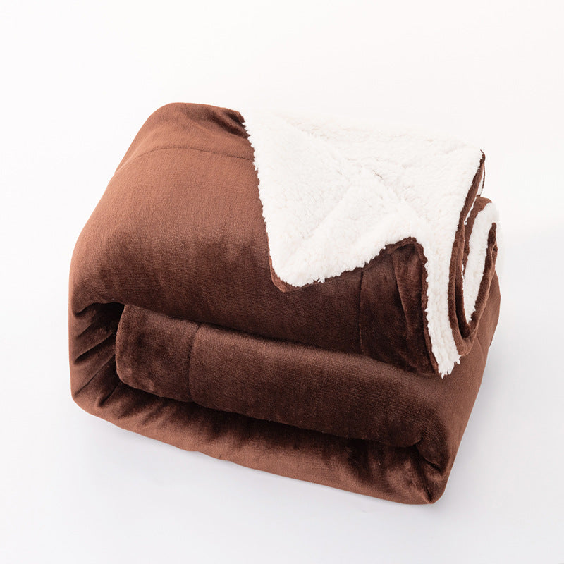 Ladies cozy reversible blanket with high-quality microfiber fabric Stornfield