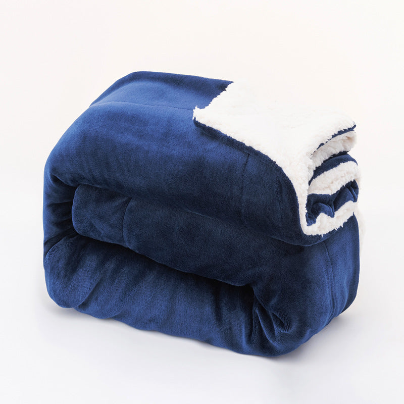 Ladies cozy reversible blanket with high-quality microfiber fabric Stornfield