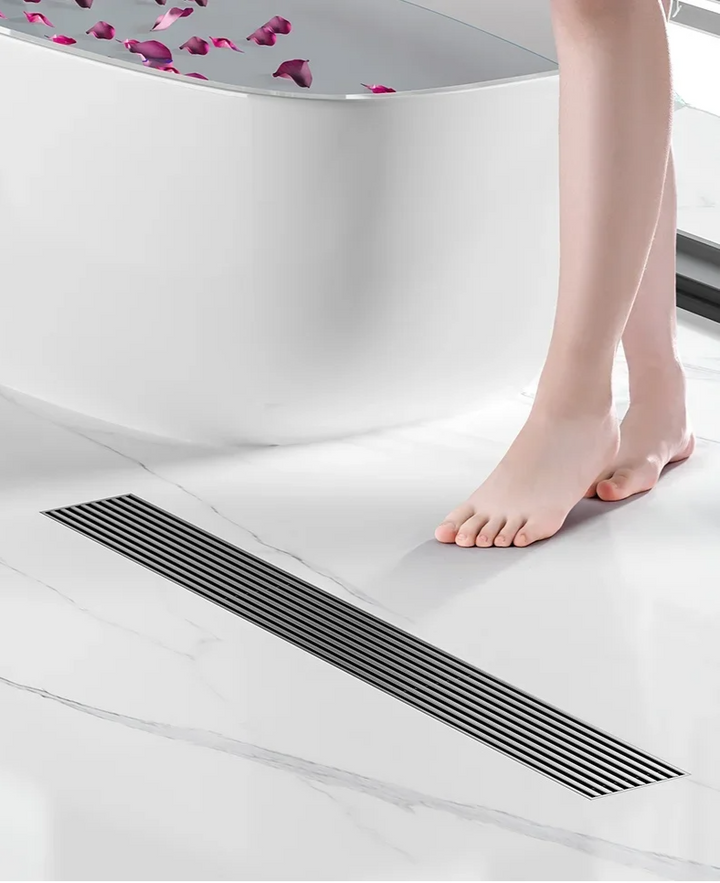 AquaShield Square Stainless Steel Floor Drain Stornfield