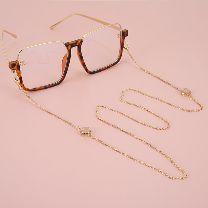 Adjustable Gold Beaded Eyewear Chain Stornfield